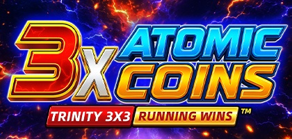 3x Atomic Coins: Trinity Running Wins™