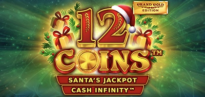 12 Coins Grand Gold Edition Santas Jackpots 94