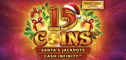 15 Coins Grand Gold Edition Santas Jackpots 94