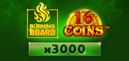 16 Coins Burning Board 94