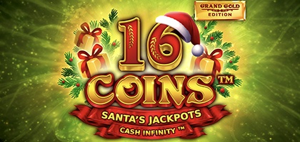 16 Coins Grand Gold Edition Santas Jackpots 94
