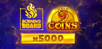 9 Coins Gold Burning Board 94