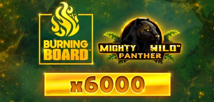 Mighty Wild: Panther Gold Burning Board 94