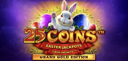 25 Coins Grand Gold Edition Easter Jackpots